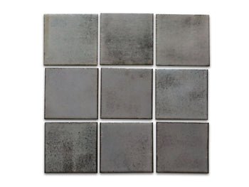 4"x4" Subway Tile - 155 Steel