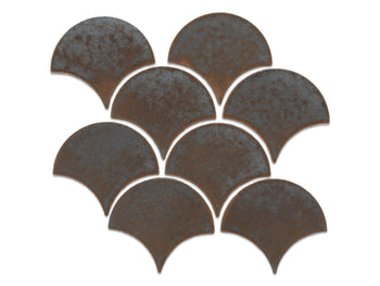 Large Moroccan Fish Scales - 124 Stormy Blue