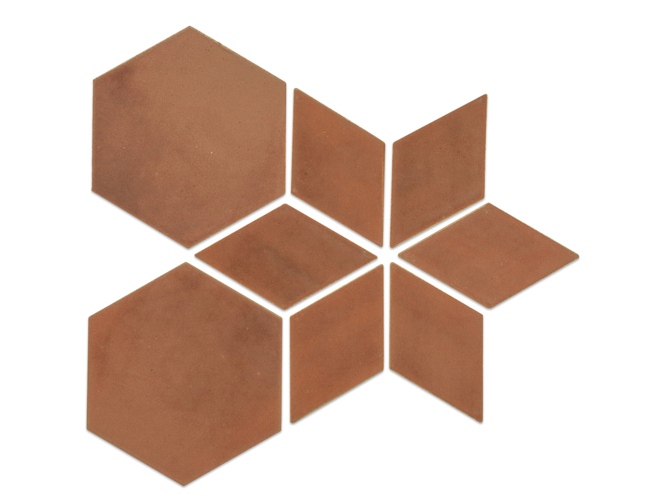 Geo-Star Pattern - 43 Terracotta