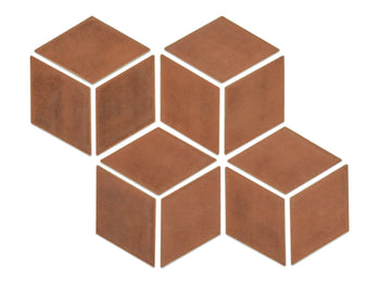 Medium Diamonds - 43 Terracotta