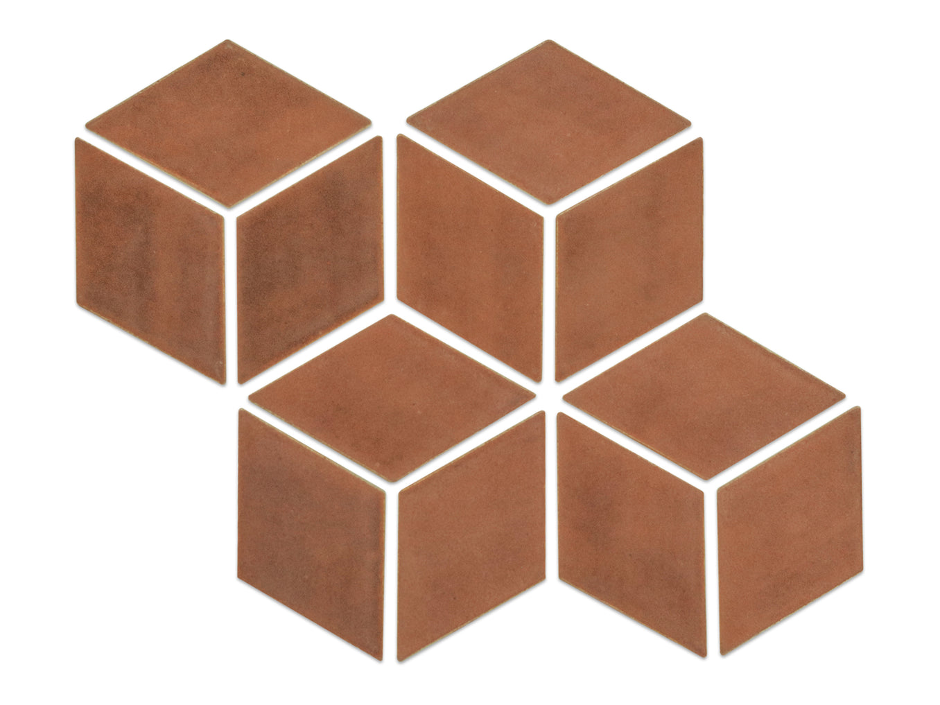 Medium Diamonds - 43 Terracotta