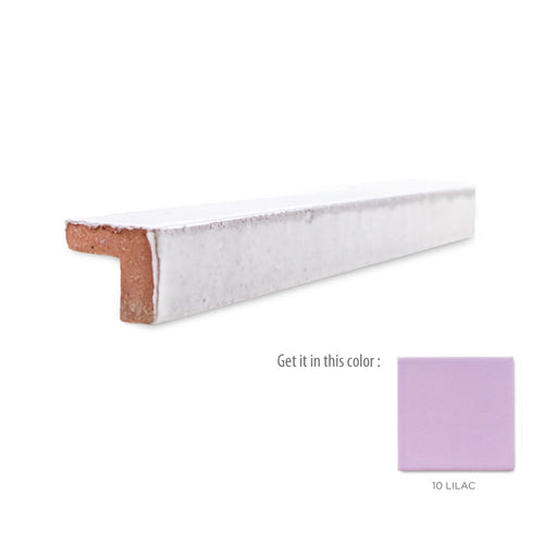 v cap trim tile - 10 Lilac