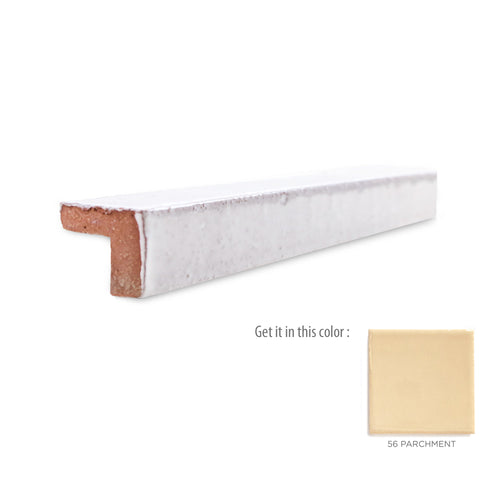 v cap trim tile - 56 Parchment