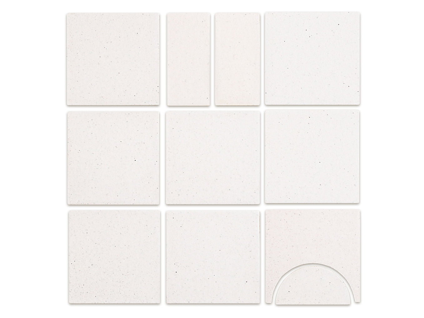 Mid Mod Squares - 50 Vanilla Bean