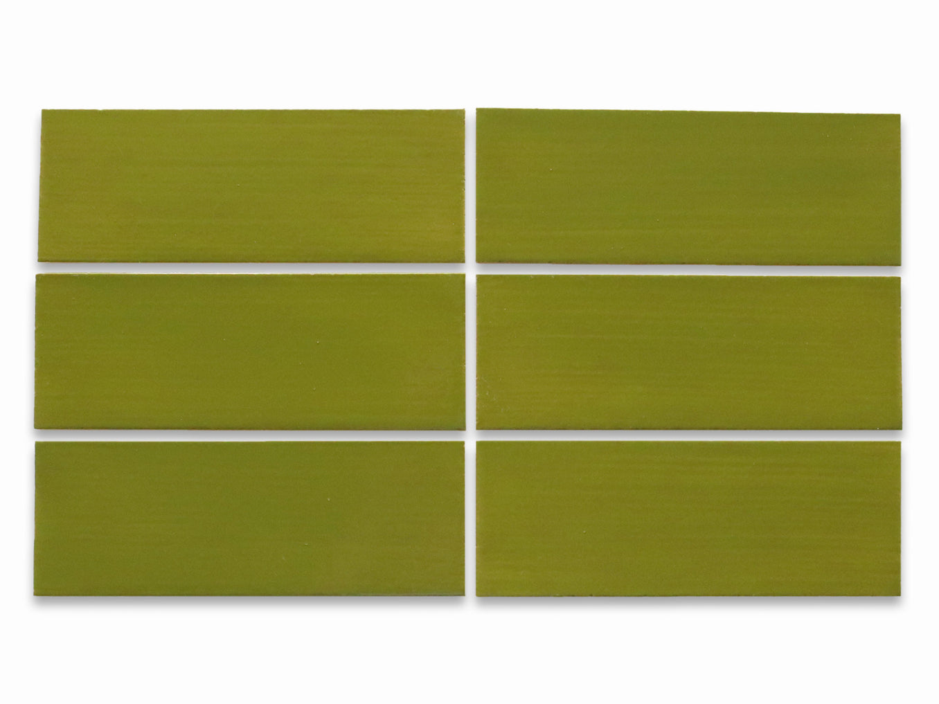 3"x8" Subway Tile - 25 Avocado