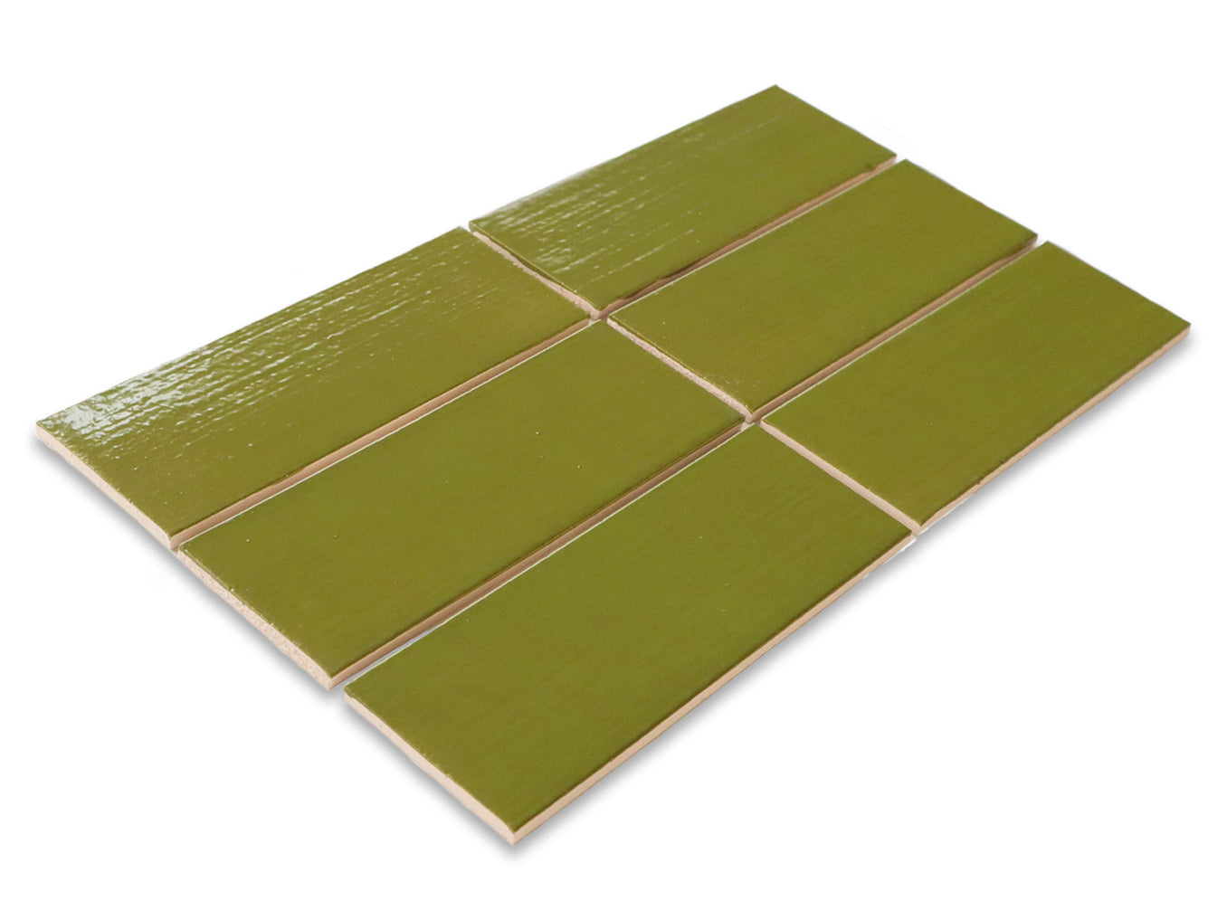 3"x8" Subway Tile - 25 Avocado