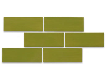 3"x8" Subway Tile - 25 Avocado