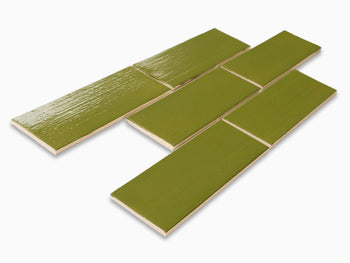 3"x8" Subway Tile - 25 Avocado