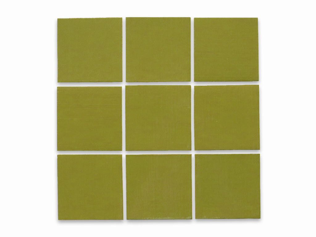 4"x4" Subway Tile - 25 Avocado – Mercury Mosaics