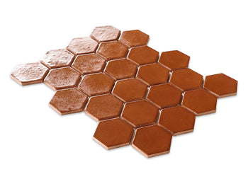 Small Hexagon - 96 Chestnut