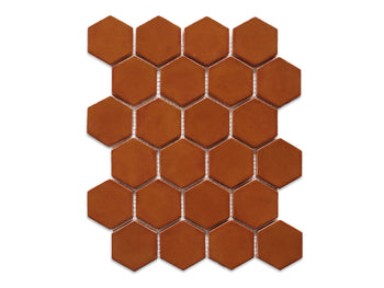 Small Hexagon - 96 Chestnut