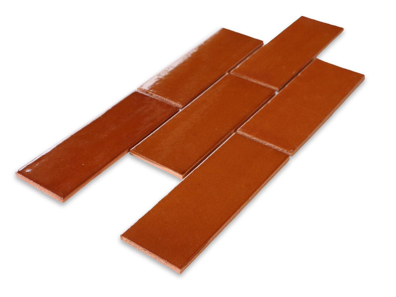 3"x8" Subway Tile - 96 Chestnut