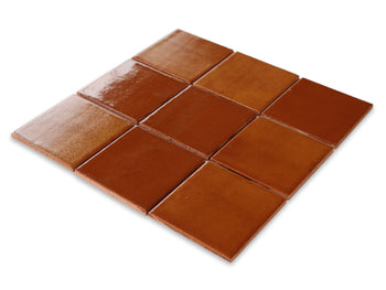 4"x4" Subway Tile - 96 Chestnut