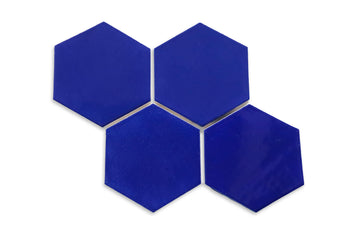 Large Hexagon - 21W Cobalt