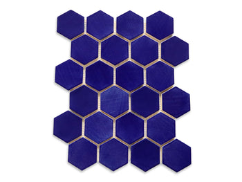 Small Hexagon - 21W Cobalt