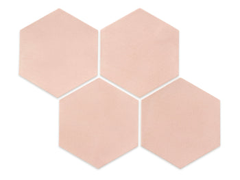 Geo-Hex Pattern - 925 Desert Blush