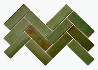 2"x6" Herringbone Pattern<br>123R Patina