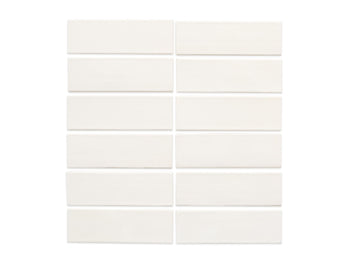 2"x6" Subway Tile - 9 Ivory