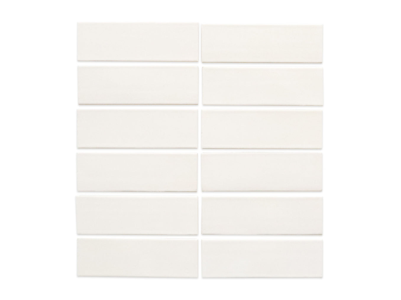 2"x6" Subway Tile - 9 Ivory