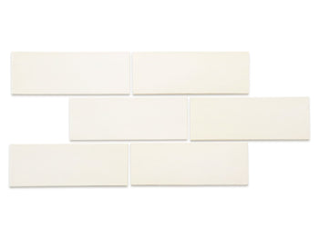 3"x8" Subway Tile - 9 Ivory