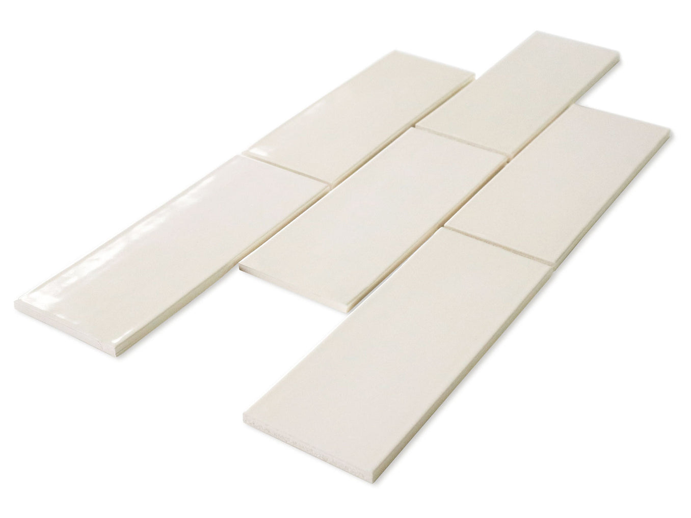 3"x8" Subway Tile - 9 Ivory