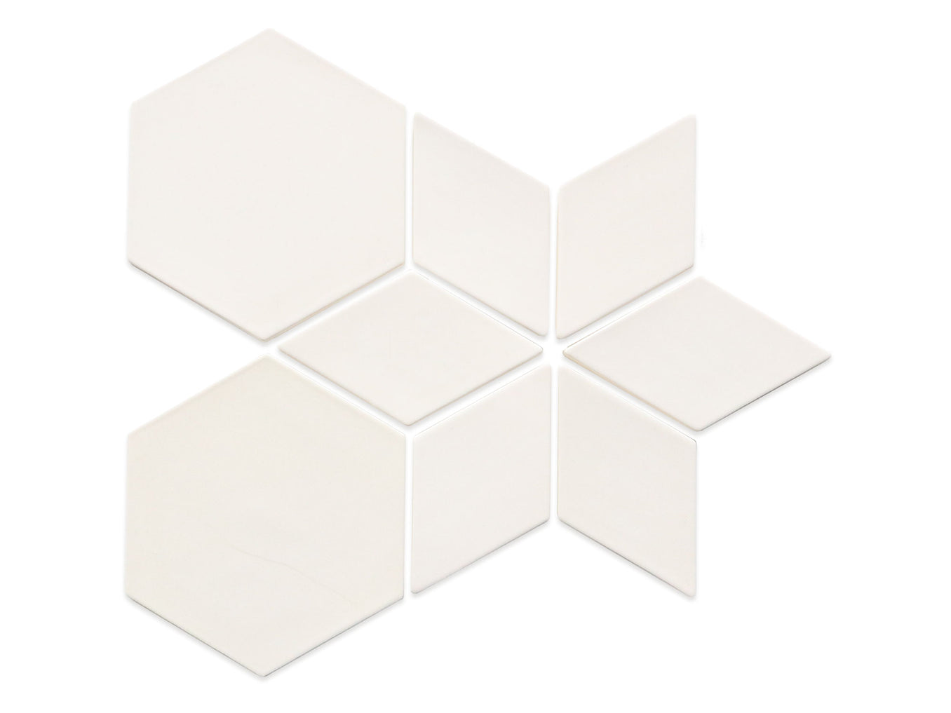 Geo-Star Pattern - 9 Ivory