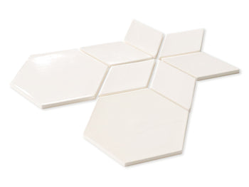 Geo-Star Pattern - 9 Ivory