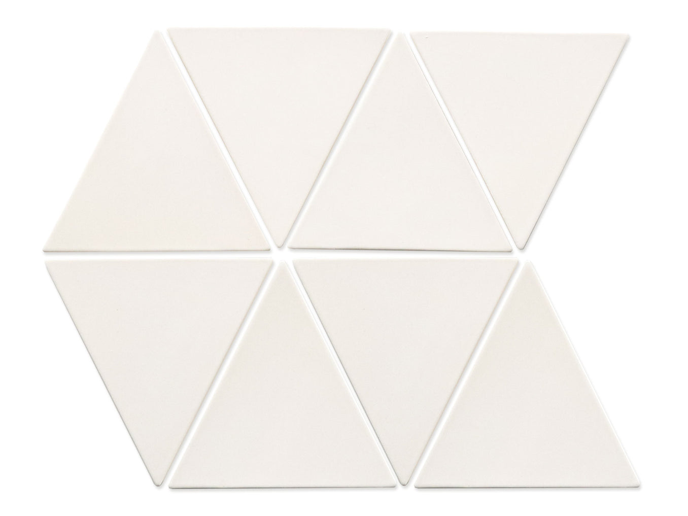 Large Triangles - 9 Ivory