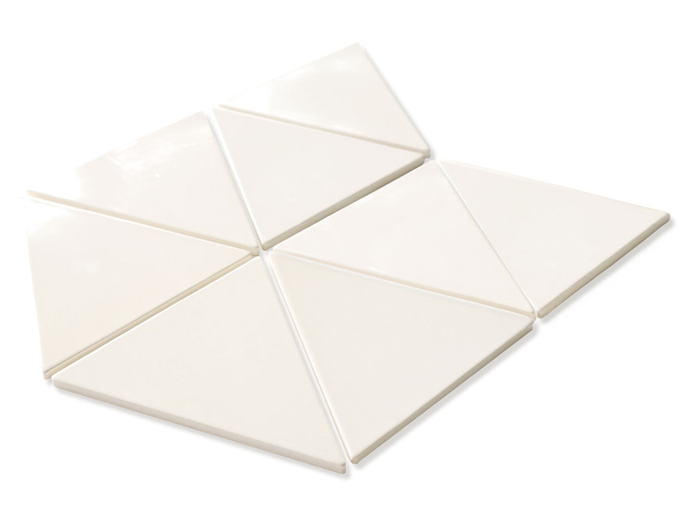 Large Triangles - 9 Ivory