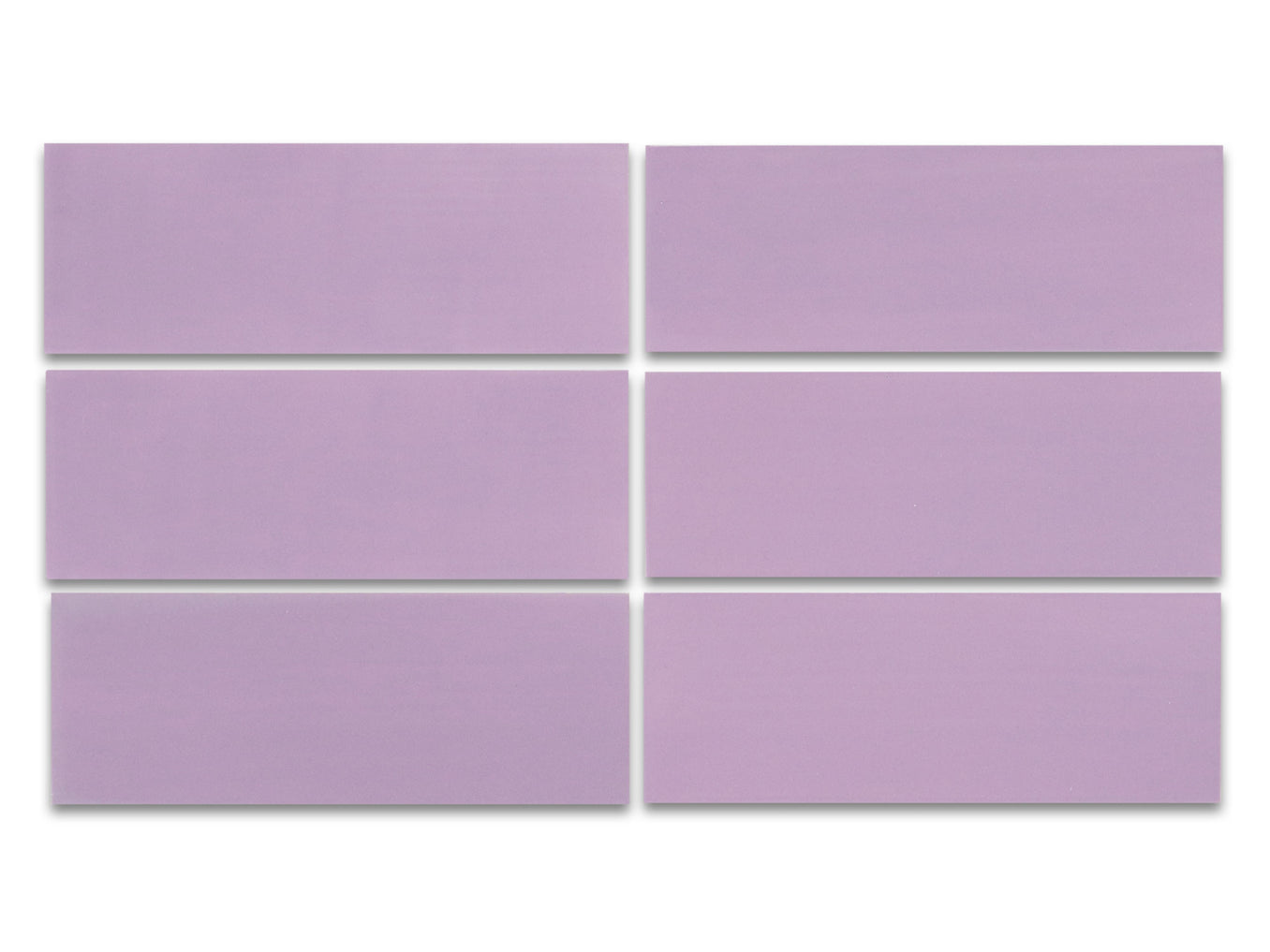3"x8" Subway Tile - 10 Lilac