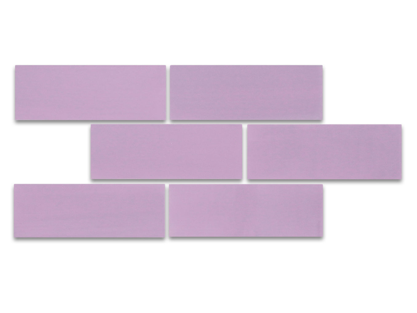 3"x8" Subway Tile - 10 Lilac