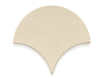 Medium Moroccan Fish Scales Wave Pattern - 56 Parchment