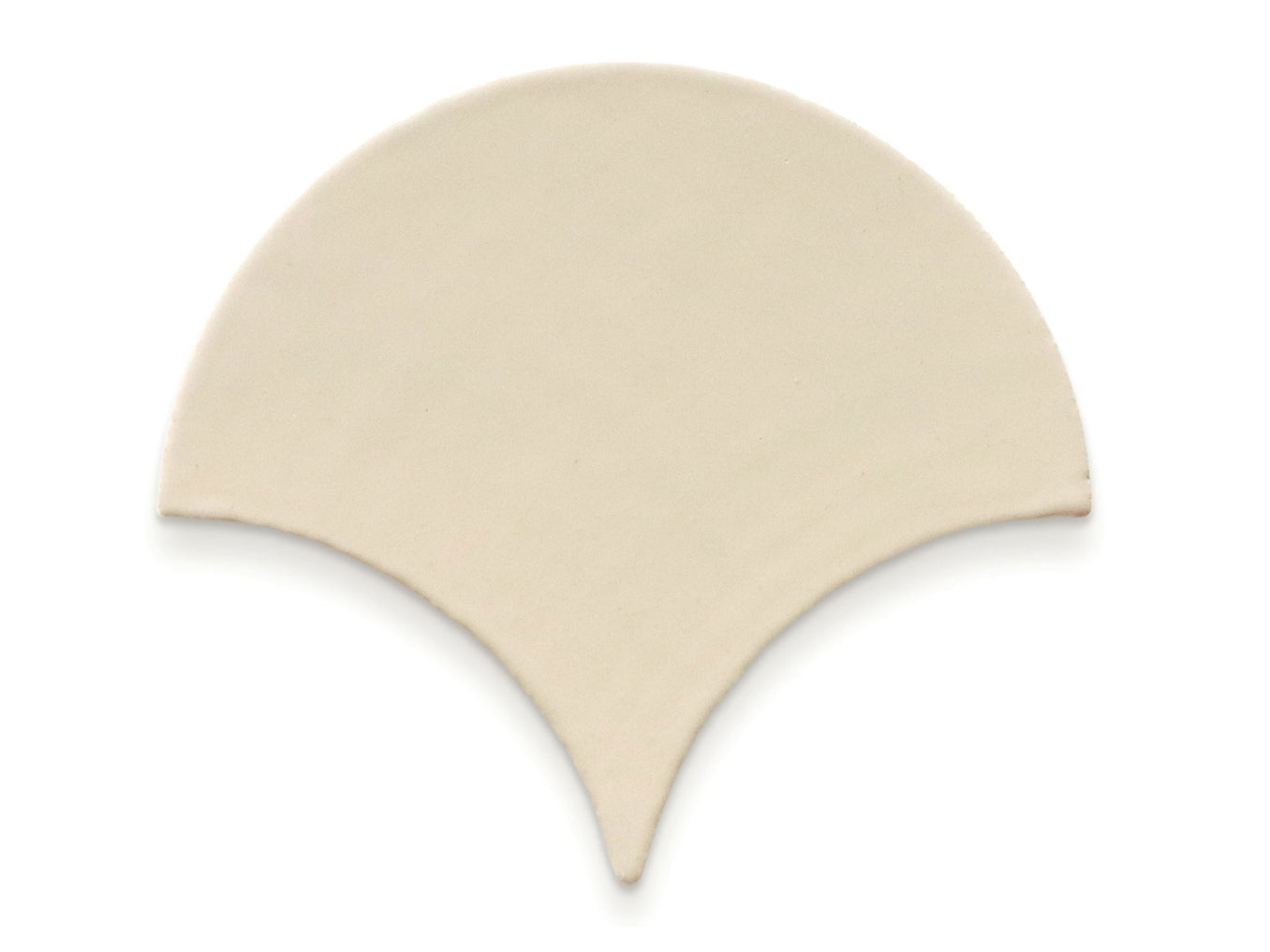 Medium Moroccan Fish Scales Wave Pattern - 56 Parchment
