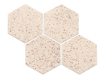 Large Hexagons - 94 River Rock