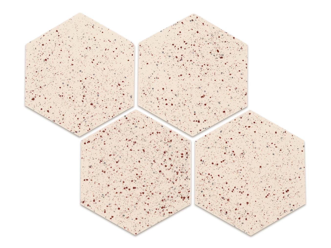 Large Hexagons - 94 River Rock