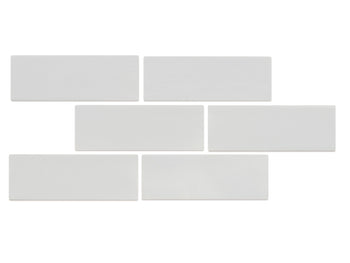 3"x8" Subway Tile - 60 Silver Lining
