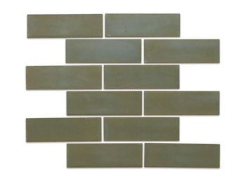 2"x6" Subway Tile - 134 Spanish Moss