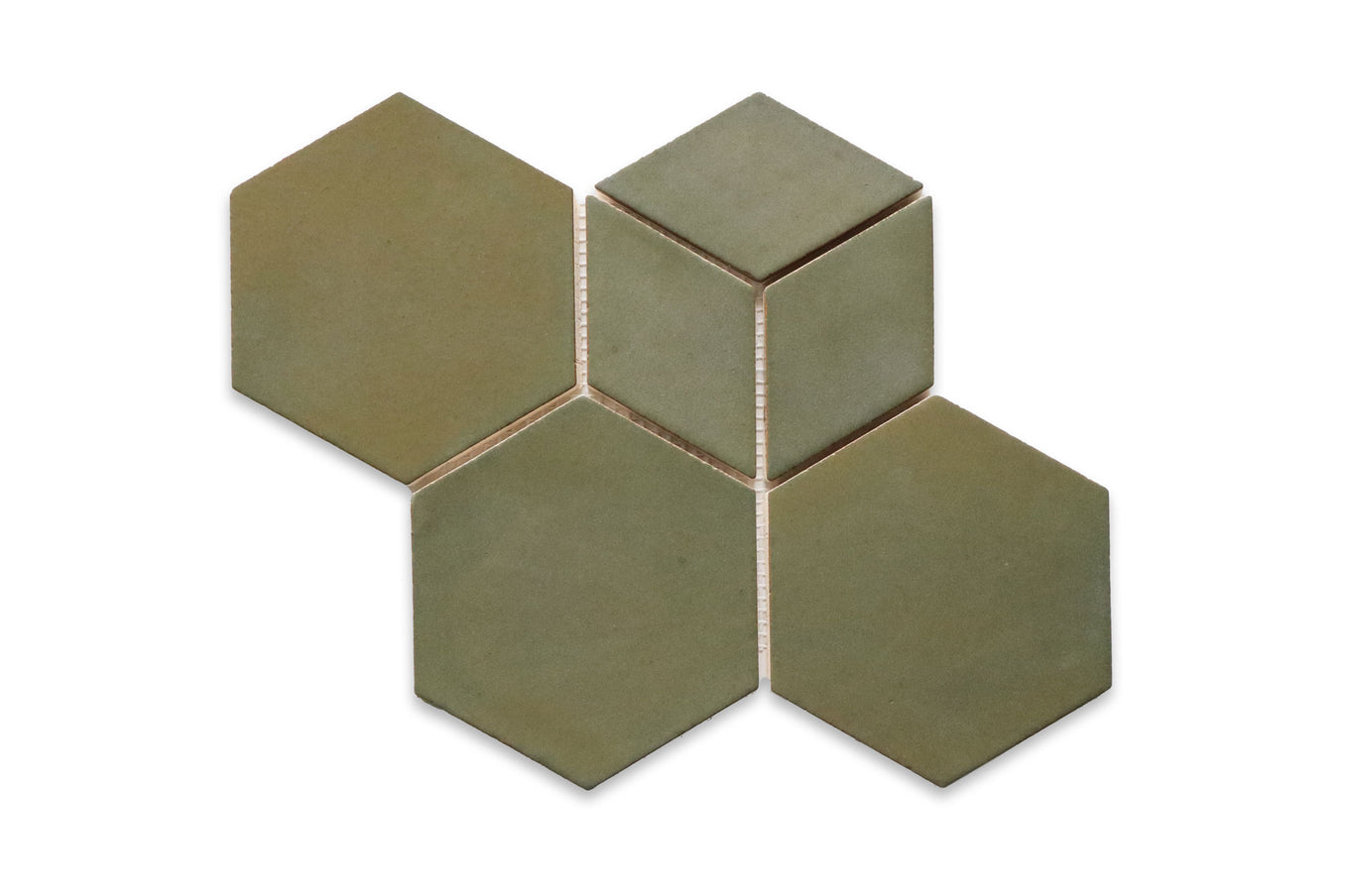 Geo-Hex Pattern - 134 Spanish Moss