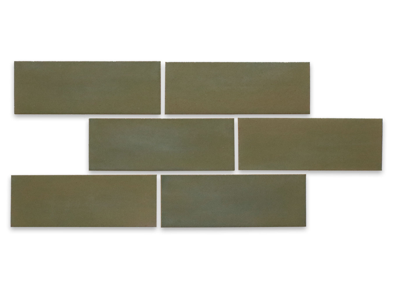 3"x8" Subway Tile - 134 Spanish Moss