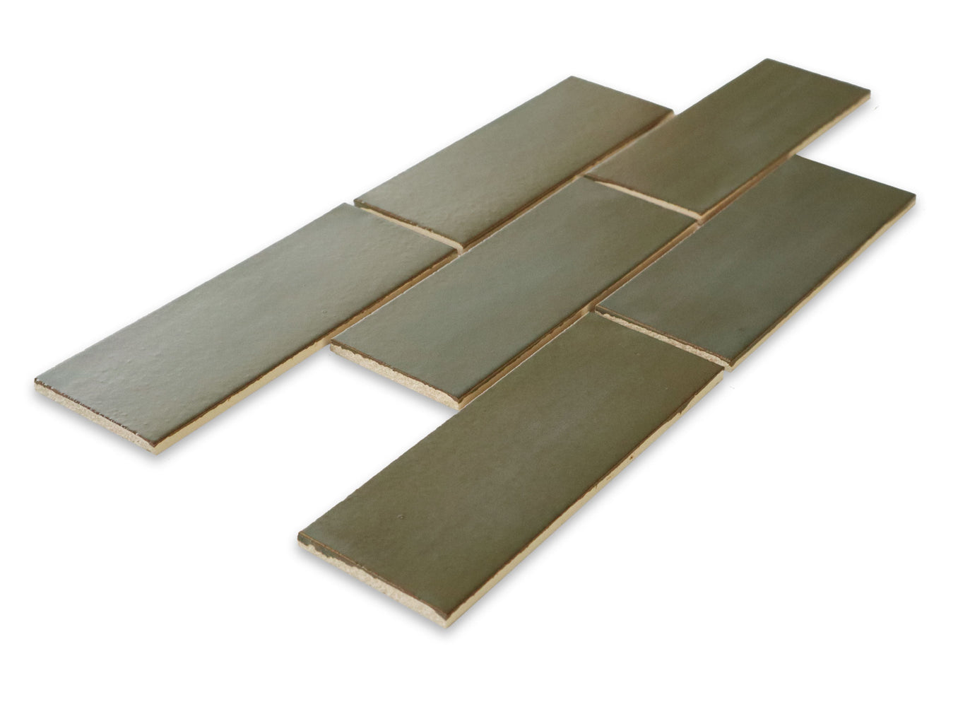 3"x8" Subway Tile - 134 Spanish Moss