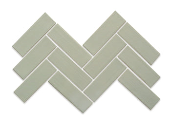 2"x6" Sheeted Herringbone Pattern - 83 Sage