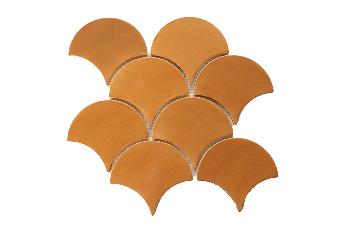 Tawny Brown Large Moroccan Fish Scales