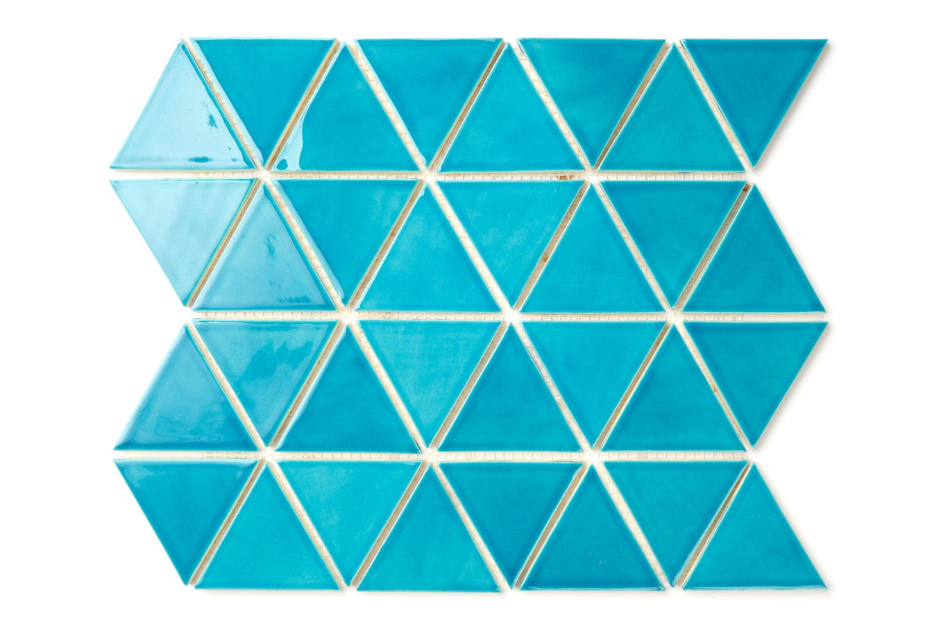 Small Triangle - Caribbean Blue