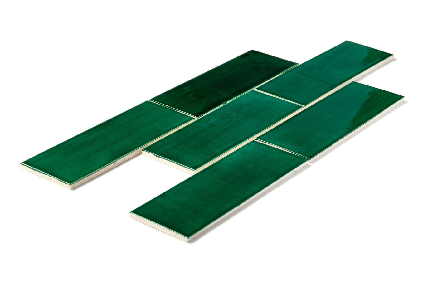3x8 Subway Tile Emerald, emerald green subway tile