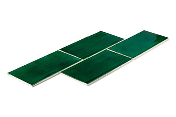 4"x8" Subway Tile - 75 Emerald