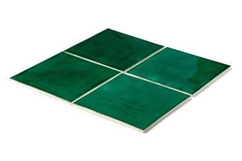 6"x6" Subway Tile - 75 Emerald