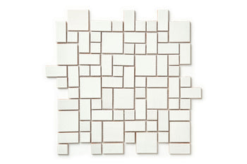 Small Craftsman Squares - 130 White