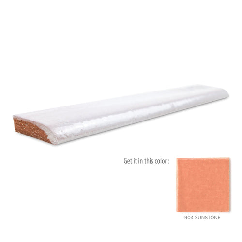 1x6 Bullnose Tile 904 Sunstone