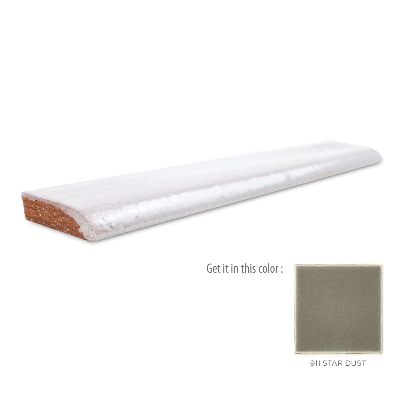 1x6 bullnose tile 911 Star Dust