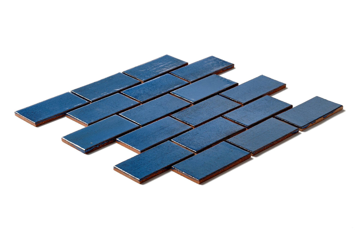 2x4 Subway Tile Sapphire Blue